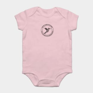 Hummingbird - We All Share This Planet (on light colors) Baby Bodysuit